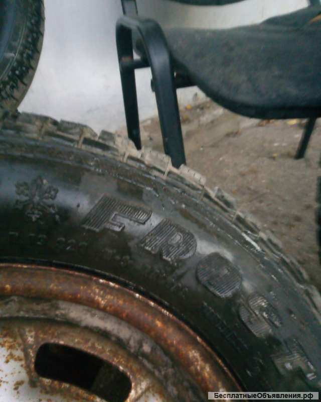 Шины зимние бу размер 175х70х13 на фото