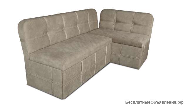 Диван кухонный «Майями» Исп. 2 тёмно-бежевый