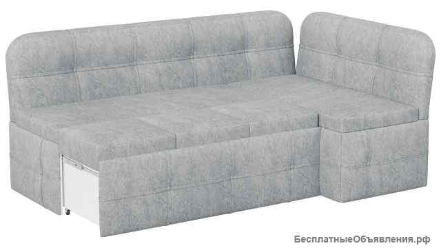 Диван кухонный «Майями» Исп. 2 светло-серый