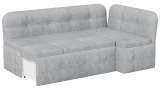Диван кухонный «Майями» Исп. 2 светло-серый