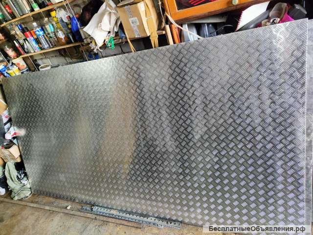 Алюминиевый рифленый лист 4*1500*3000 квинтет. амг