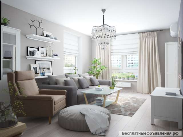 Дизайн интерьера квартир и домов