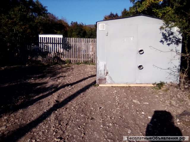 Металлический гараж в Геленджике 18 кв м