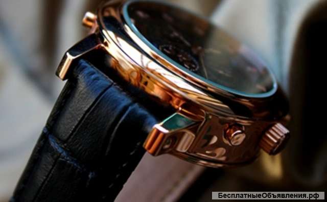 Часы Patek Philippe Sky Moon Tourbillon + портмоне Alligator