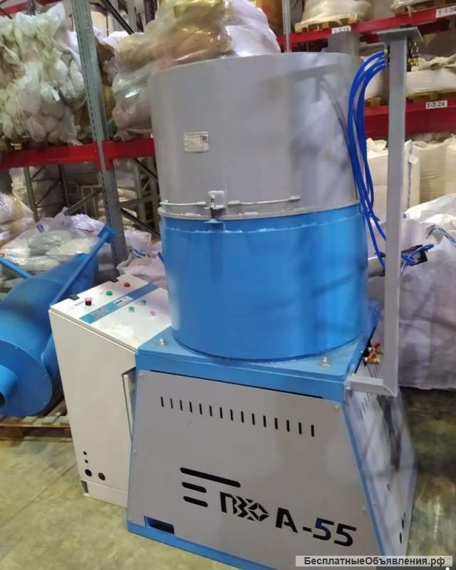 Агломераторы для пленки и мешков мощностью 55кВт