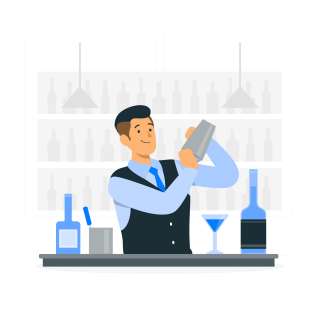 Бармен-официант в гостиницу Беккер (пгт. Янтарный)