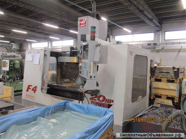3-х осевой обрабатывающий центр Haas - VF-4HE