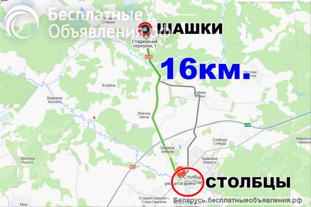 2-этажный дом в аг. Шашки. 71км от Минска