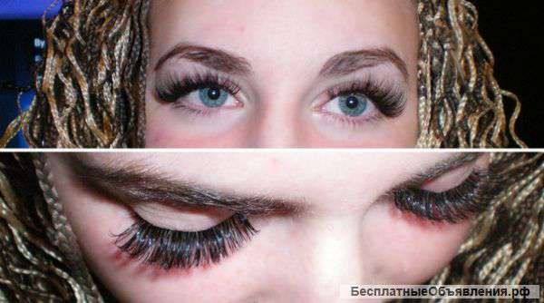 Наращивание ресниц. Профессионально