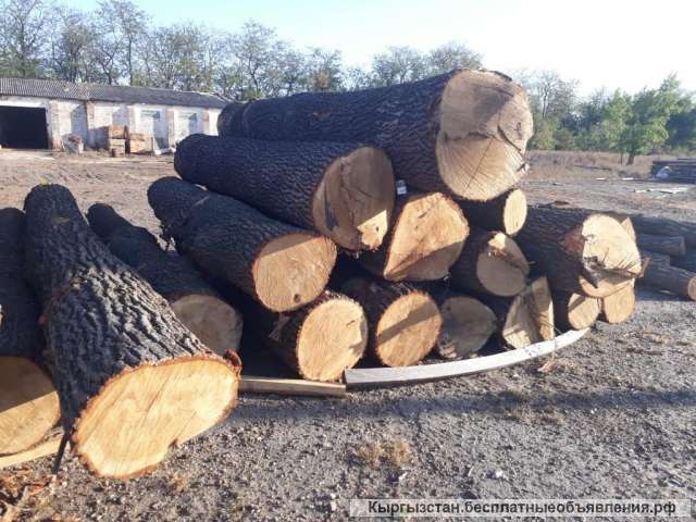 Круглый лес бука, дуба, ясеня, 1; 2 сорта. Крыжовка по Вашим размерам. Производство, склад находятся