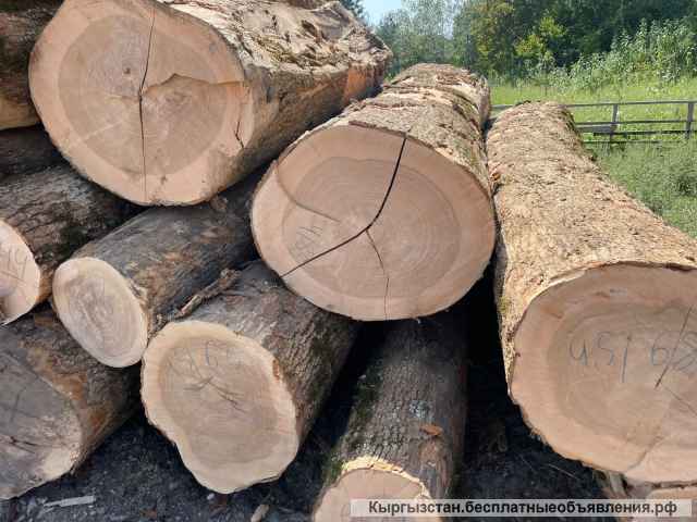 Круглый лес бука, дуба, ясеня, 1; 2 сорта. Крыжовка по Вашим размерам. Производство, склад находятся