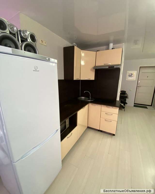 Студию 26.4 кв.м 1/9 этаж