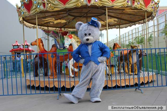 Поздравление от мишки тэдди, зайки и панды