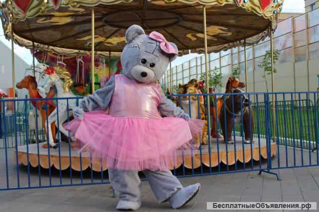 Поздравление от мишки тэдди, зайки и панды