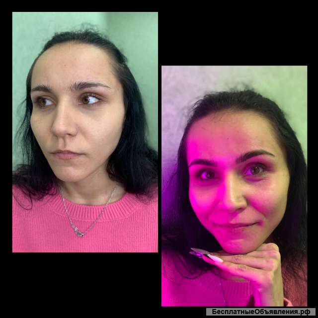 Оформление бровей