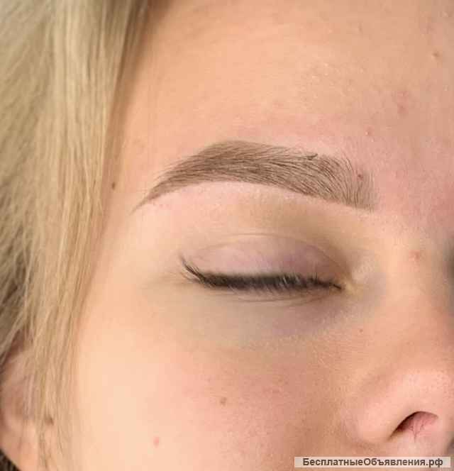 Оформление бровей