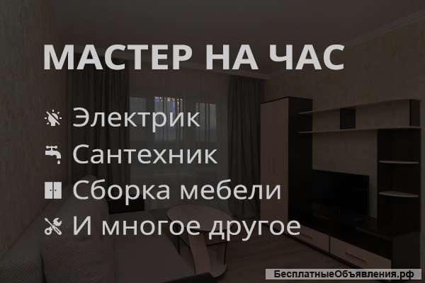 Домашний мастер / муж на час / все виды работ