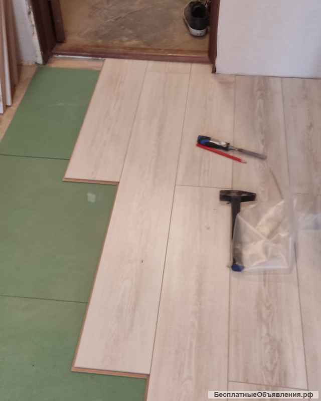 Укладка ламината в лучшем виде