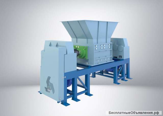 Шредер для измельчения пленки, мешкови нитивидных полимеров