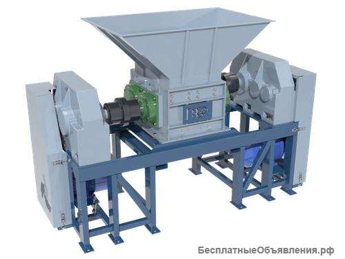 Шредер для мягкого пластика в больших объемах