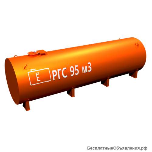 Производство резервуаров горизонтальных стальных РГС
