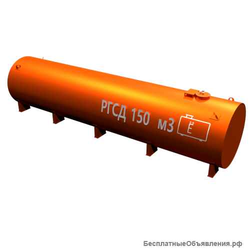 Производство резервуаров горизонтальных стальных РГС