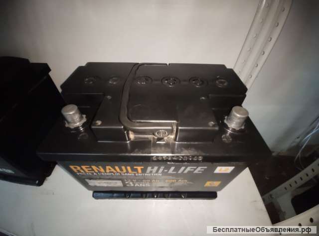 Аккумулятор б у 60 a/h 600A Год гарантии