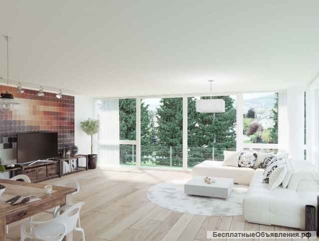 Прекрасная квартира с балконом в зеленым районе