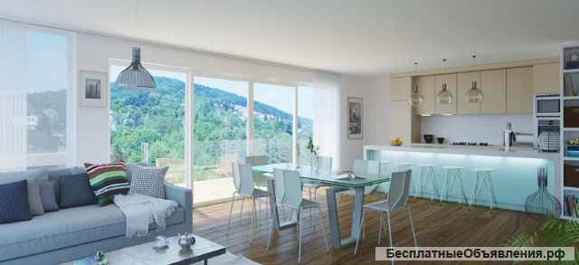 Прекрасная квартира с балконом в зеленым районе