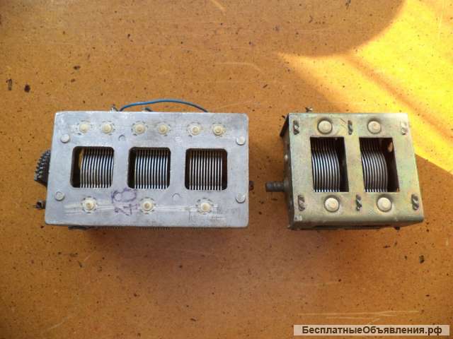 Конденсатор переменной емкости - КПЕ