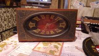 Часы настольные "Янтарь"