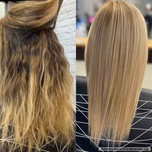 Кератин, ботокс, восстановление волос