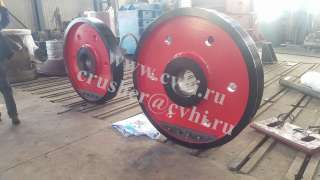 Маховик и шкив для смд110