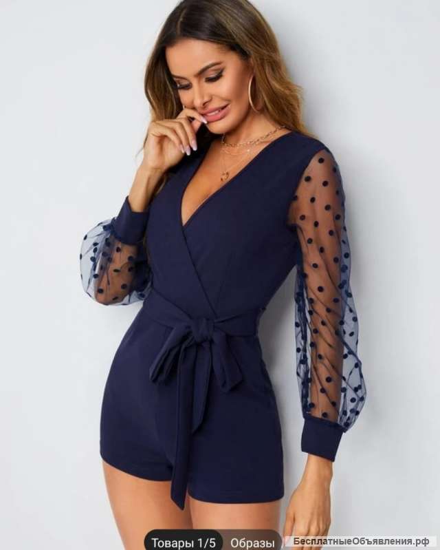 Комбенезон, вечерний, шортами