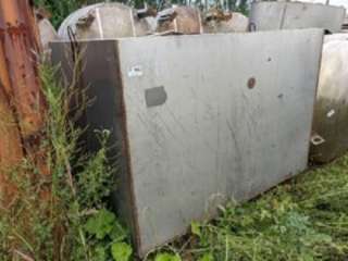 Емкость нержавеющая, объем 5 куб.м., прямоугольная, инв 1822