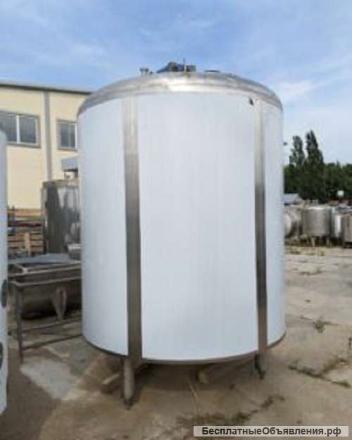 Емкость нержавеющая, Я1-ОСВ-6,3, объём 6,3 куб.м., с рубашкой