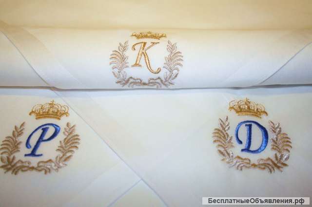 Носовые платки с вышивкой