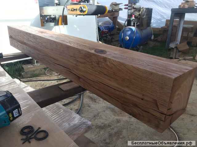 Брус дуб для подшаботных подушек