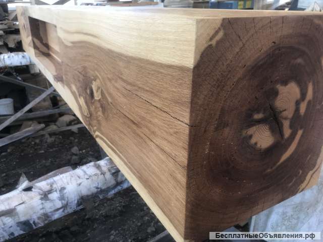 Каминные полки из дуба