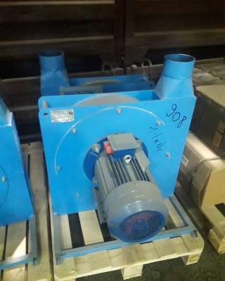 Вентилятор радиальный (мотор-улитка) модель PZO 7.5-MUX (кВт)