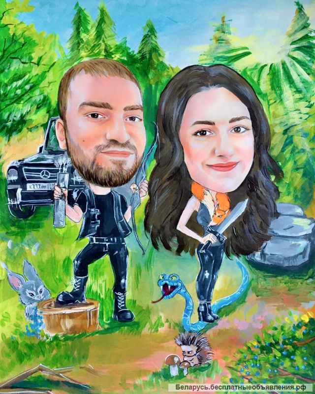 Картина в подарок к Рождеству и Новому году