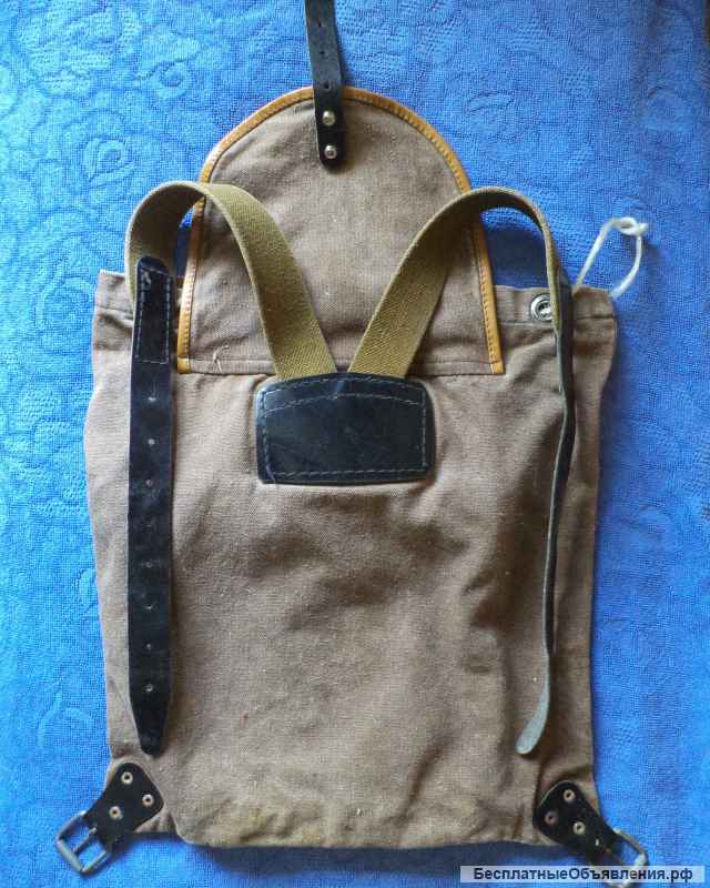 Рюкзак брезентовый детский СССР