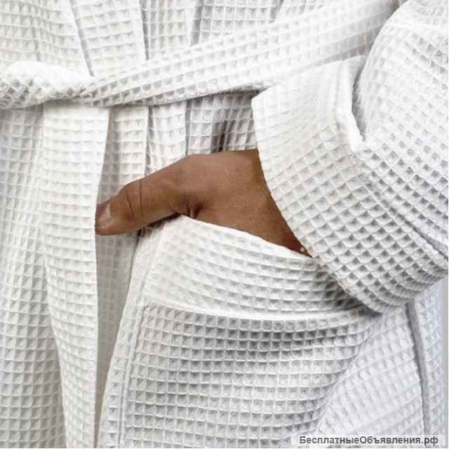 Халат вафельный