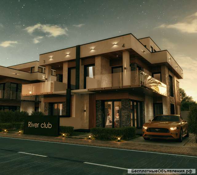 Таунхаус в поселке бизнес-класса