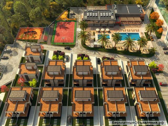 Таунхаус в поселке бизнес-класса