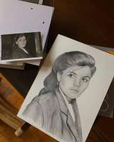 Портрет карандашом по фотографии
