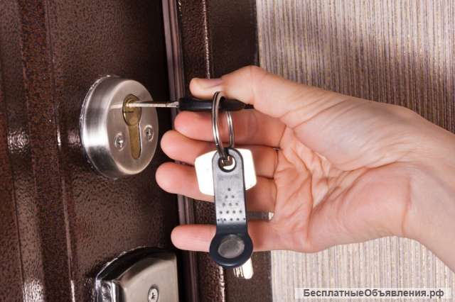 Замена замков и петель на дверях