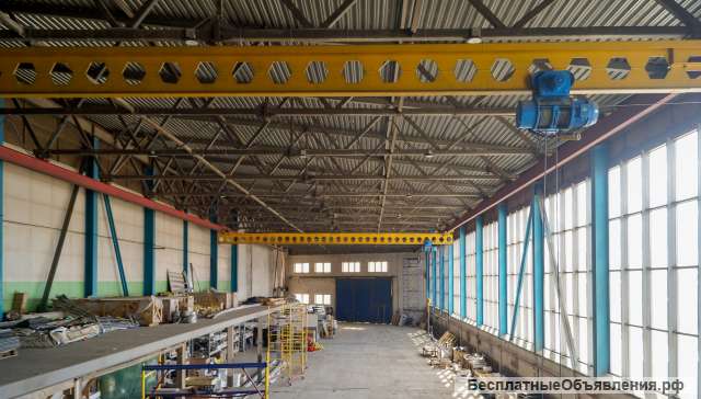 Аренда производственно-складских помещений 1700 м.кв.