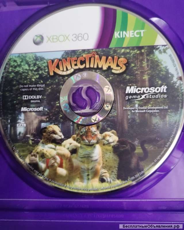 Kinectimals Xbox 360 Microsoft Windows бу