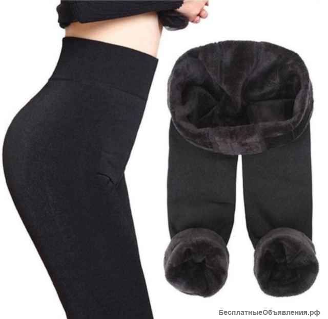 Лосины леггинсы штаны теплые на девочку